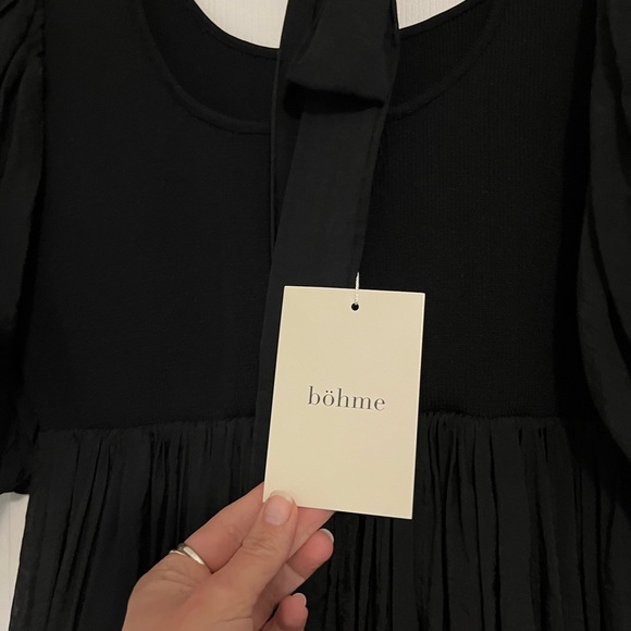 NWT Bohme Black Dress - Picture 7 of 7